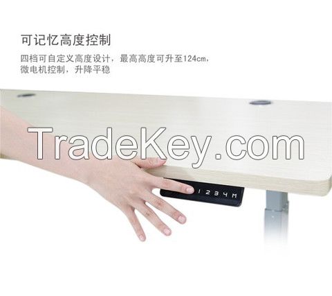Sit Stand Desk workstation - Electric 2 leg Table Standing desk