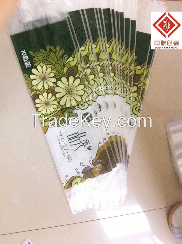 Plastic packaging film roll Plastic Packaging Rolls printed