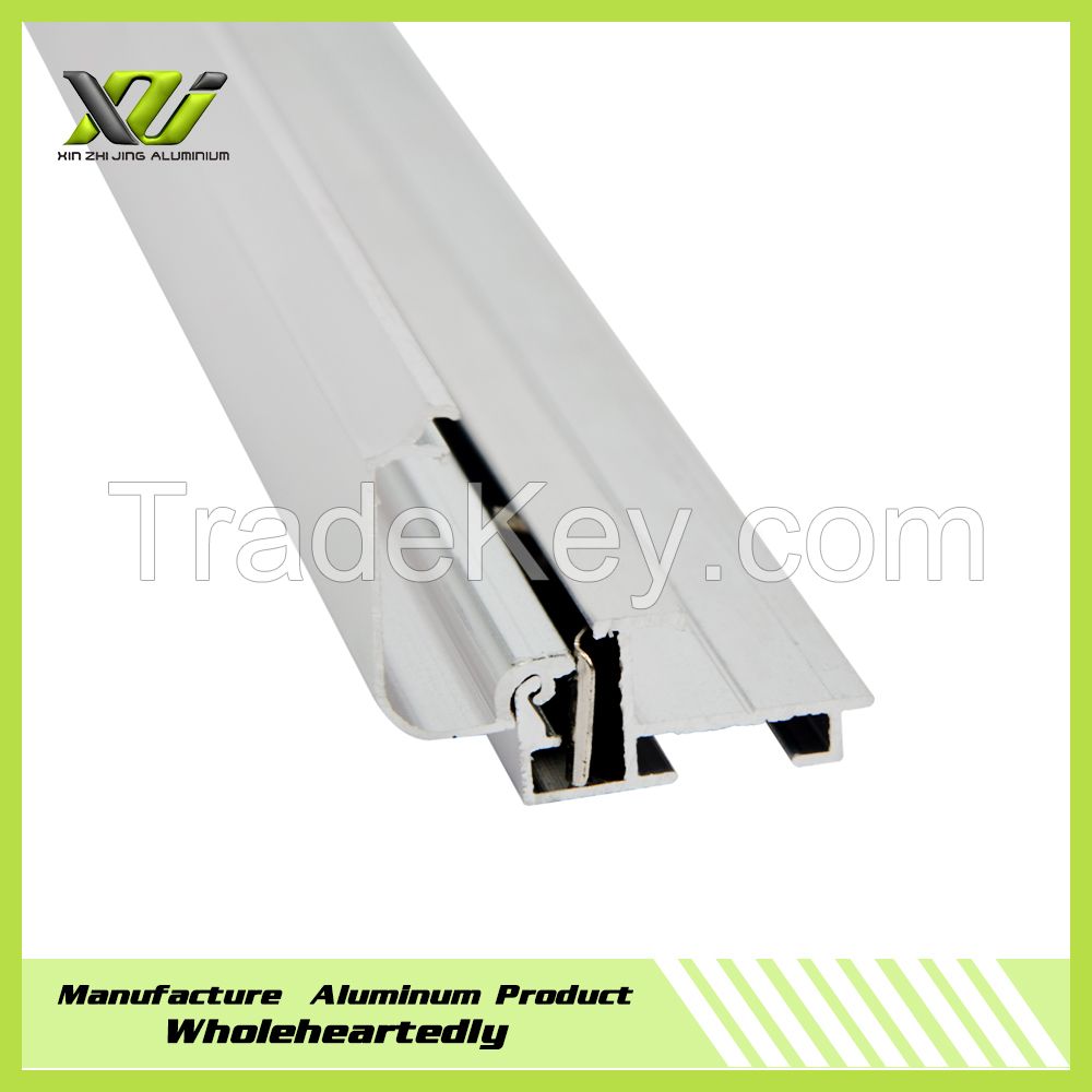 Light box 6063 T6 extrusion aluminum profile