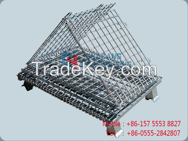 Galvanized Wire Mesh Cage/ Stroage Cage/ Butterfly Cage foldable