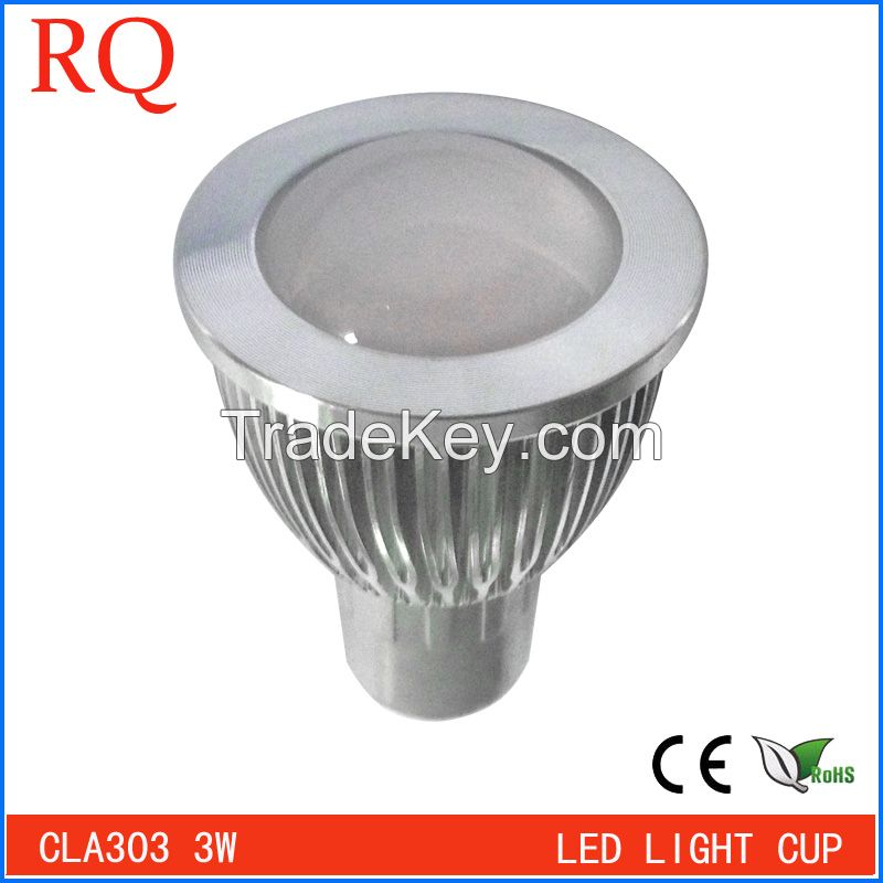 3w cob led cup light