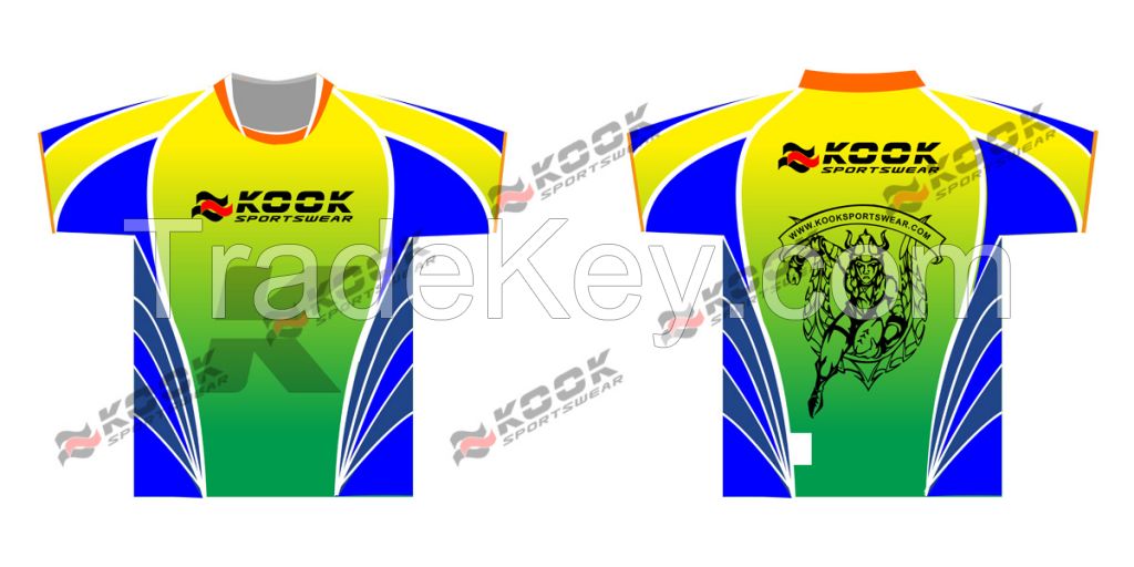 Customized sublimation printed polo shirts