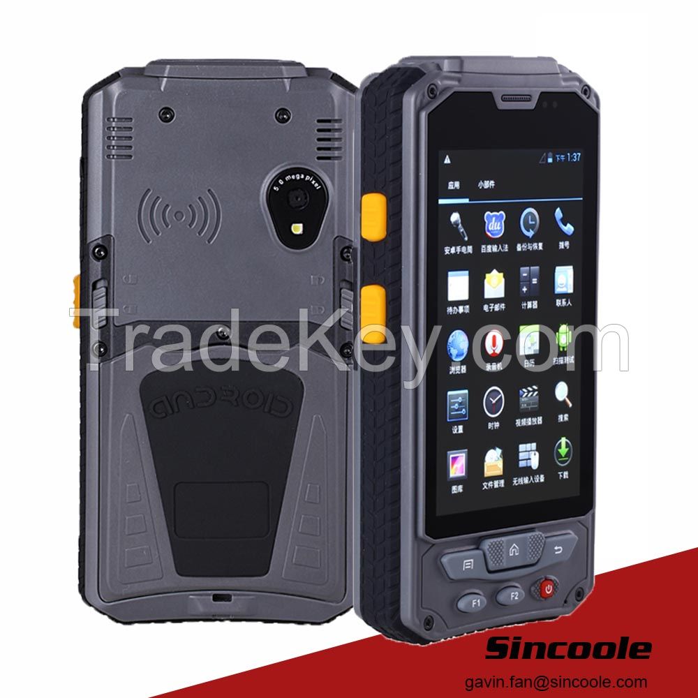 4.3 inch 2D barcode RFID uhf hf android handheld terminal