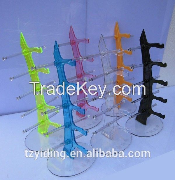 Elegant high quality acrylic sunglasses display counter stand