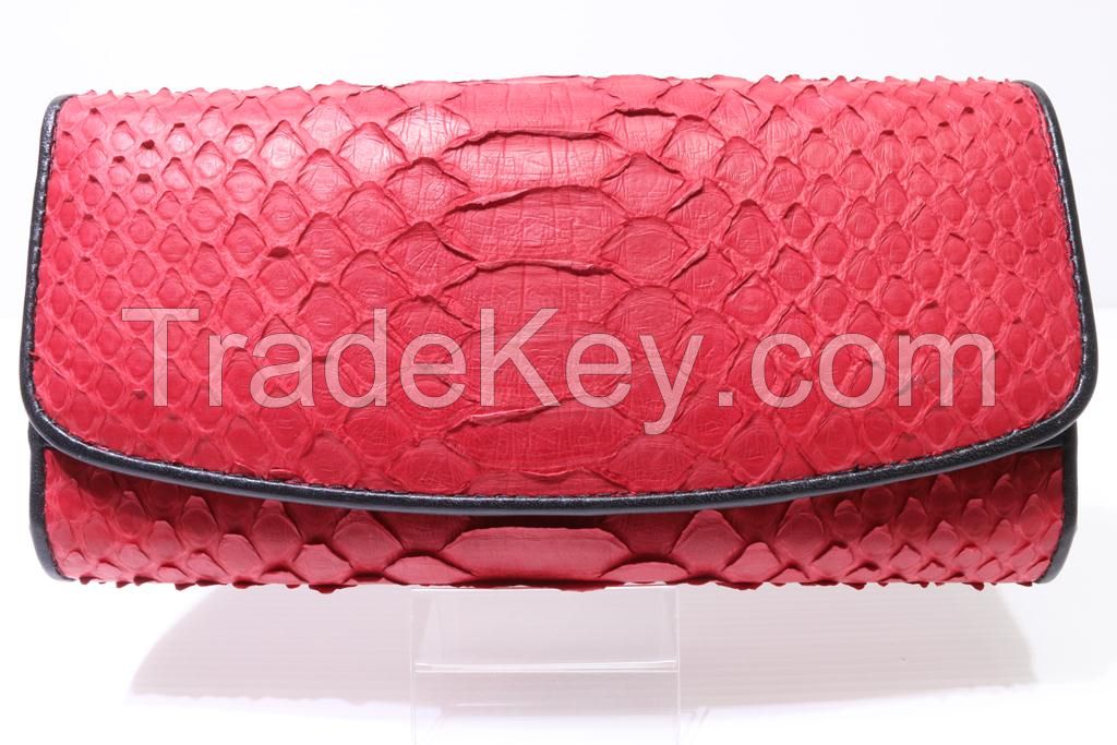 Python Leather Wallet for Ladies 2367