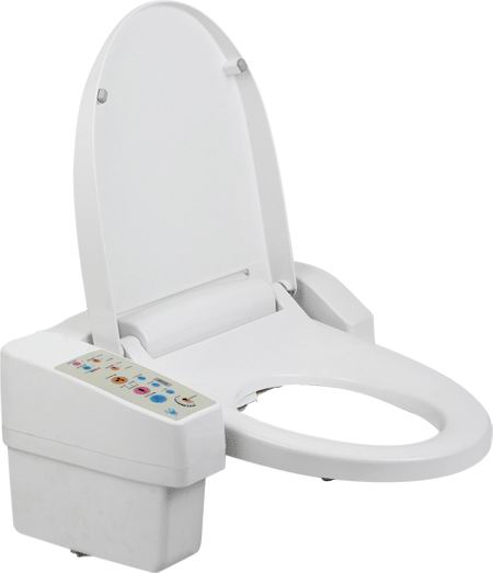 Auto-Rinsing Toilet Seat