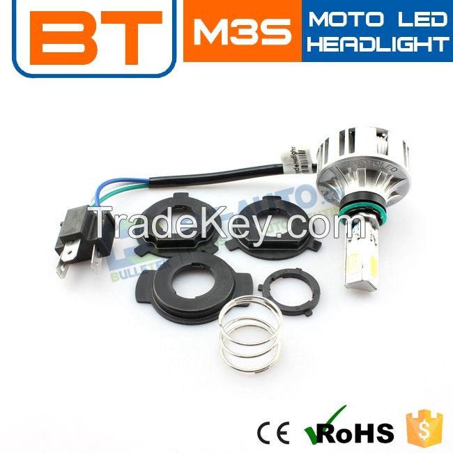 LED Motorcycle Headlight Conversion Kits 30w 2500lm Hi/Lo Beams LED Motor Lights