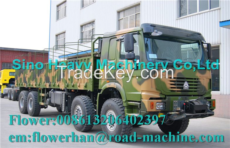 SINOTRUK 8x8 ALL WHEEL DRIVE CARGO TRUCK