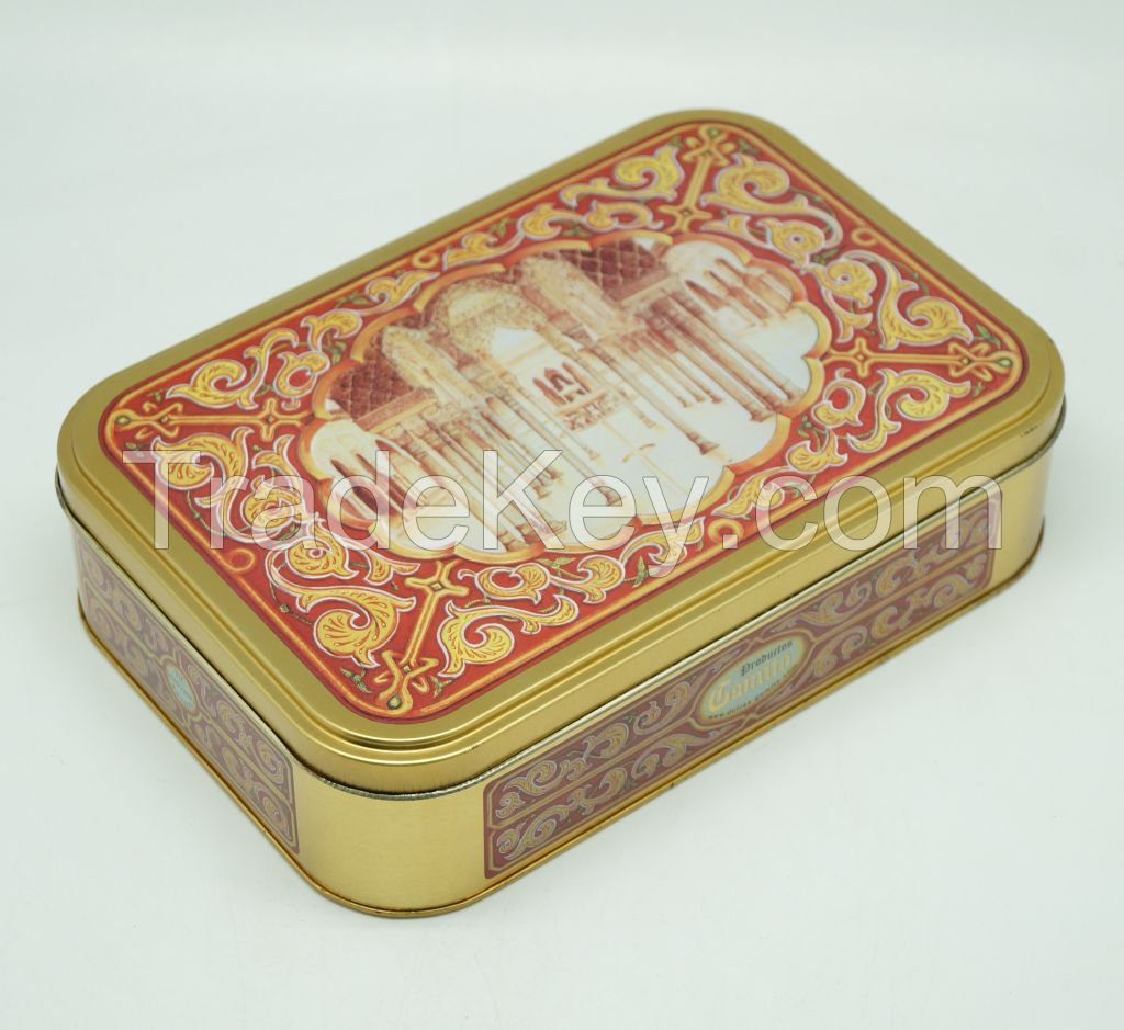 Rectangle Tin Box With Hinge