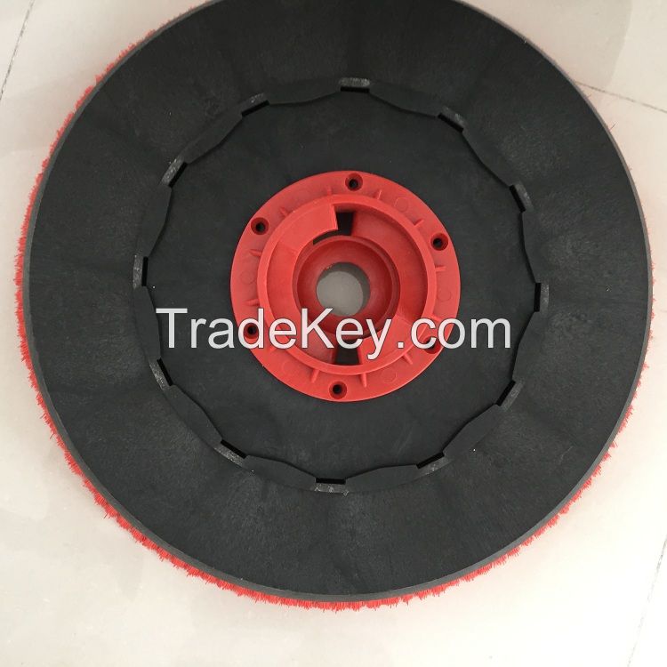 Floor rotary cleaning disc brushes