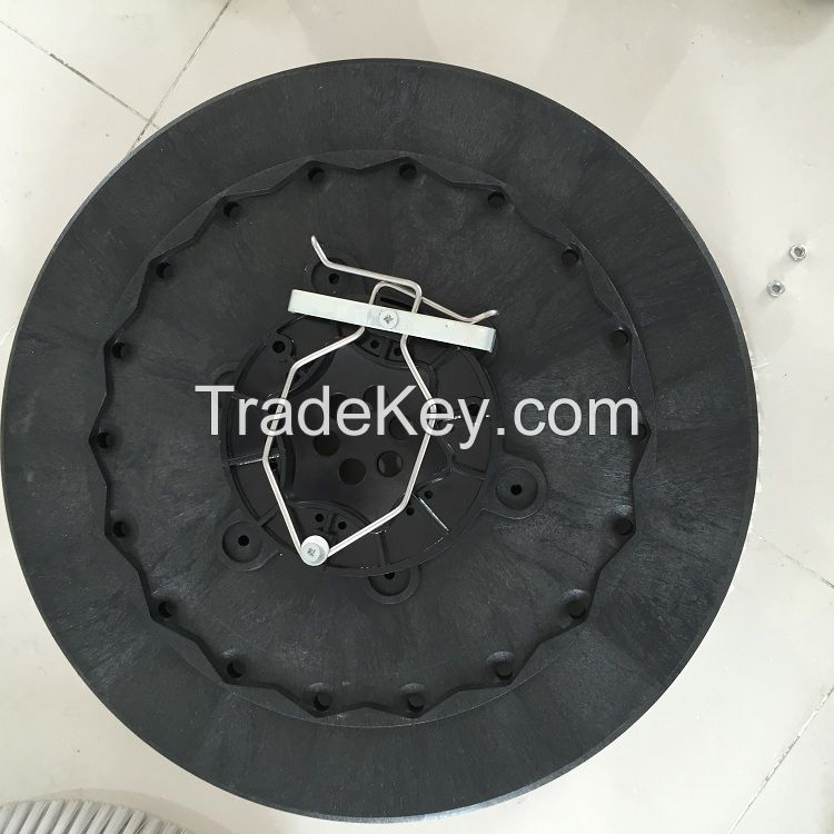 Floor rotary cleaning disc brushes