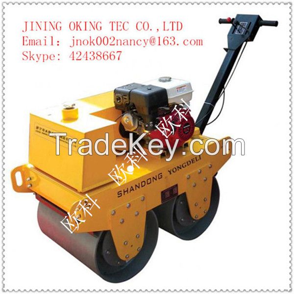 OK-S600 double steel wheel gasoline roller