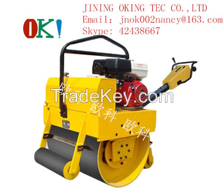 OK-600 Single wheel gasoline roller