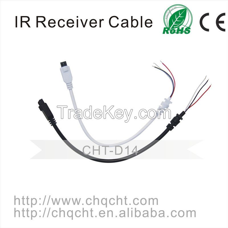 Black IR Receiver Cable for LED lamps