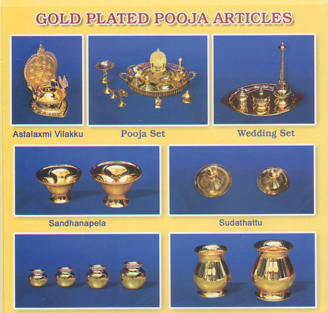 24 Ct Gold Plated Items