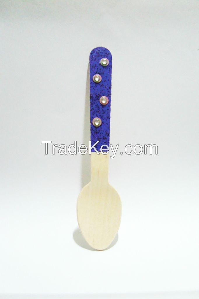 Decorative Disposable Wooden Spoon