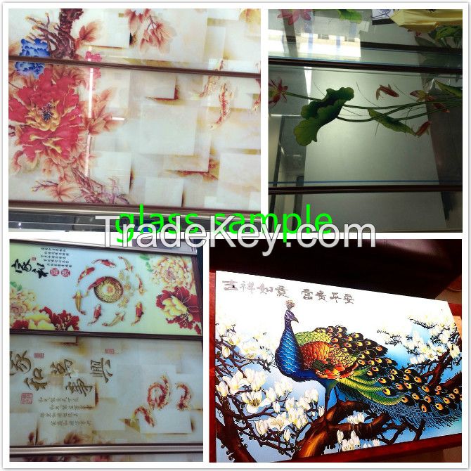 High quality large format uv glass inkjet printer in China