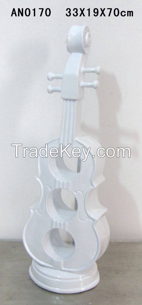 70cm H Violin wine holder