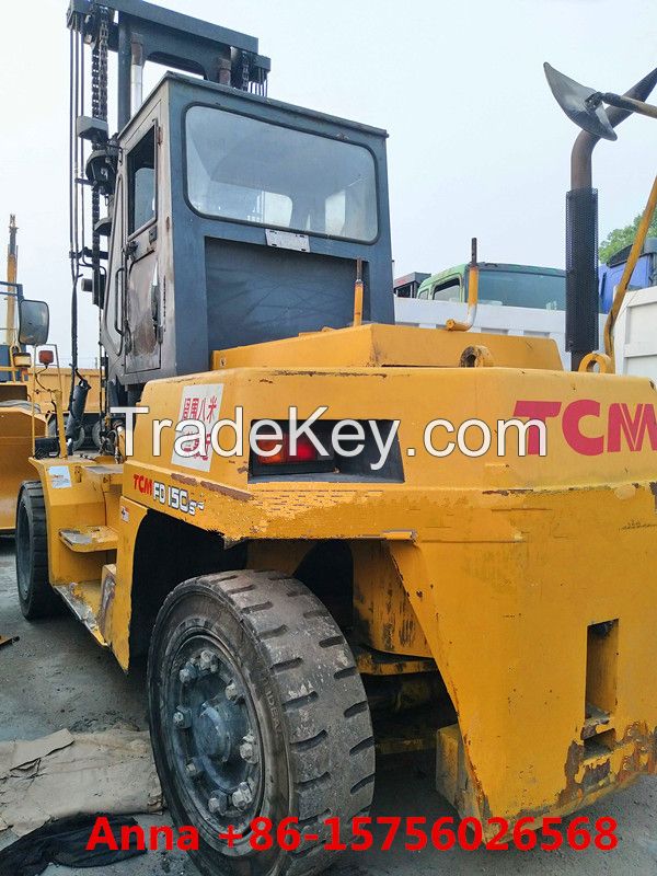 japan tcm 15ton used forklift for sale