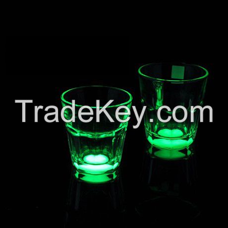 luminous mug shining glass glass craft glassware tea cup glass bottle