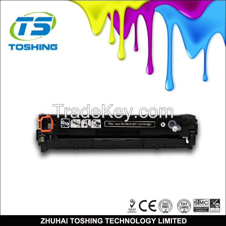 Compatible HP CF400A/401A/402A/403A toner cartridge for HP 252