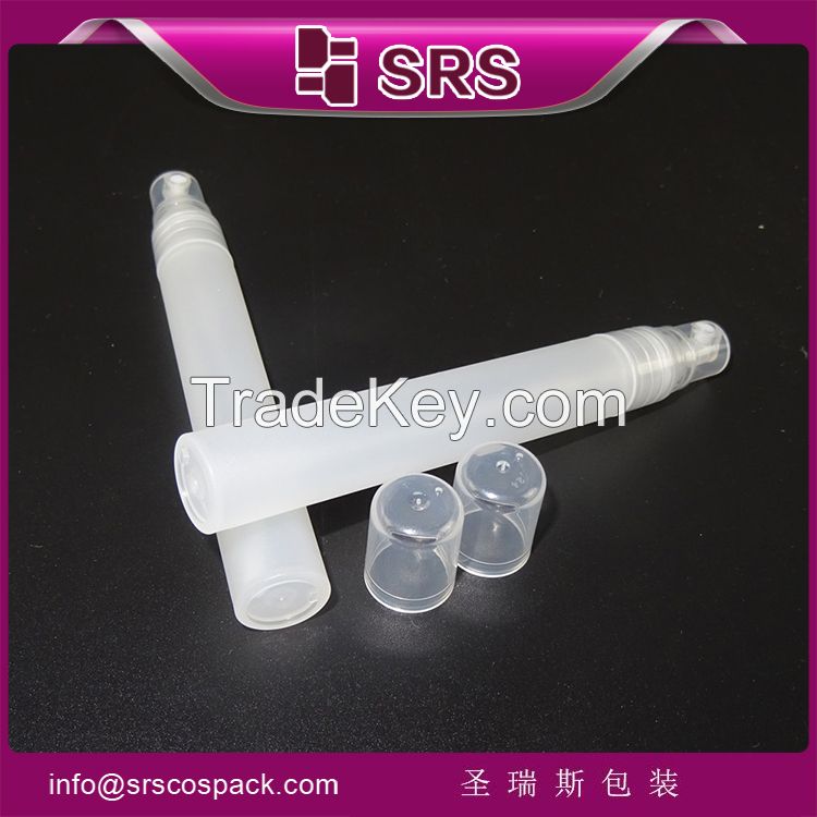 elegant and good quality bottle for perfume ,high quality spray plastic bottle