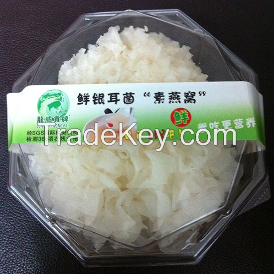 Chinese fresh white fungus tremella fuciformis benefits for women skin beauty