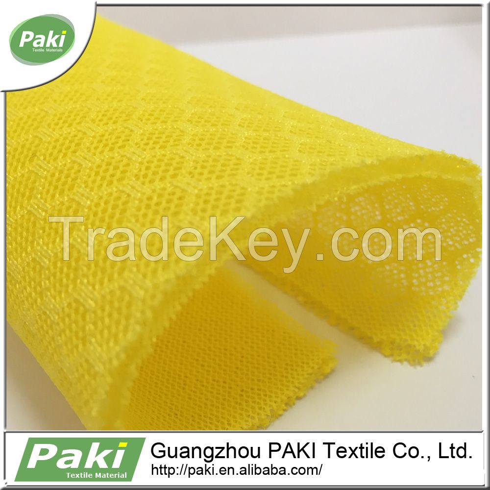 Honeycomb 3d Spacer Polyester Mesh Fabric For Mesh Shoes