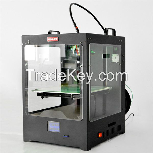 Latest technology double nozzle U3 type FDM desktop 3D printer with large building size ..