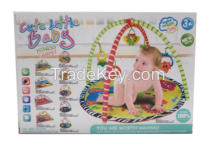 Baby fitness frame with mat