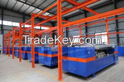 Automatic electroplating production line for rotogravure cylinder making