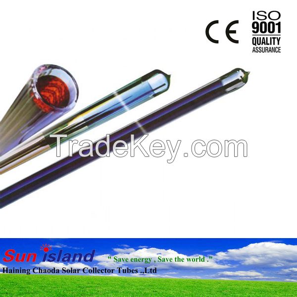 three target solar vacuum tube in water heater