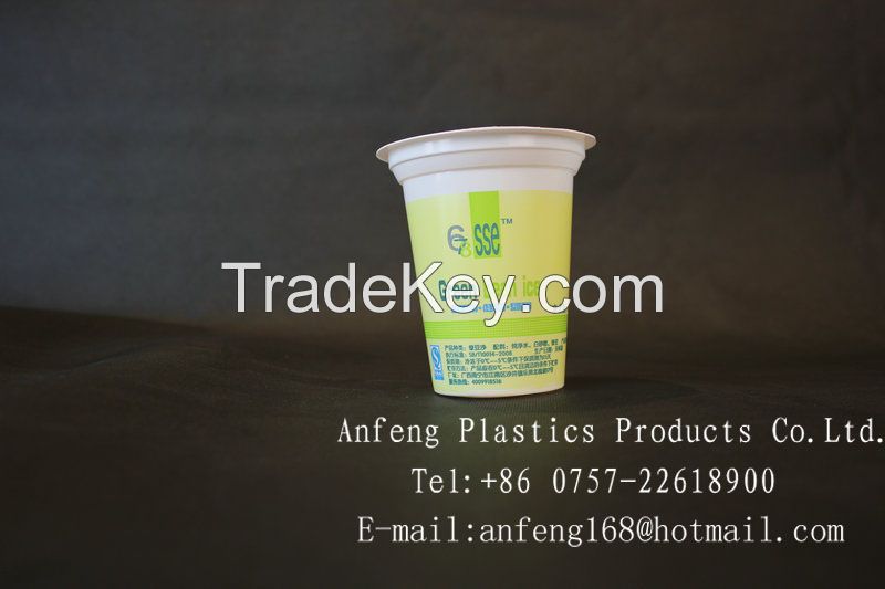 Custom LOGO Printed Plastic Ice Cream Cups