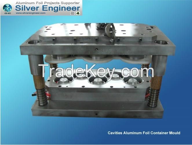 Aluminum Foil Container Moulds Making Machine