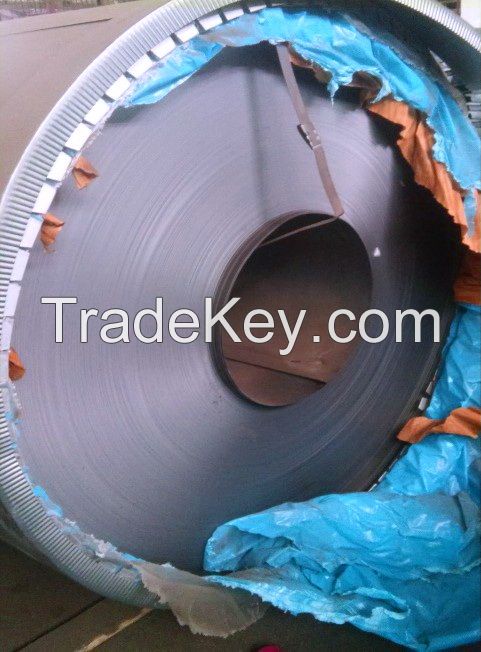 Cold rolled non-grain oriented steel coils in stock, CRNGO  (unused, 2nd grade)