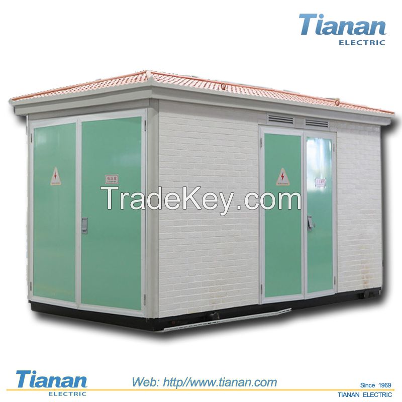 Emergency Power Transmission 132kv Prefabricated Mobile Substation