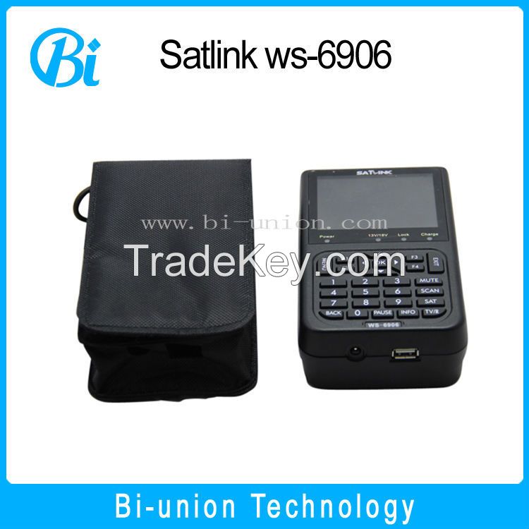 digital satellite finder meter satlink ws 6906 satellite dish finder