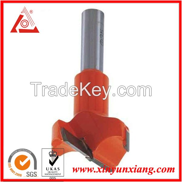 Cylinder drill bit, Hinge boring drill bit