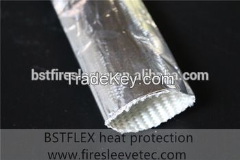 Aluminized Fiberglass Heat Reflect Sleeve