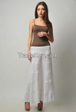 linen skirts made in Italy