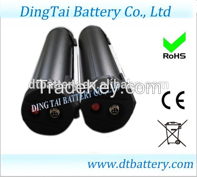 Lithium ion samsung battery 36V 10.4ah bottle water battery for ebike