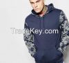 hoodie with floral sle...
