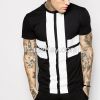 mens monochrome stripe...