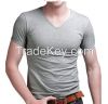 Casual Basic V Neck Wh...