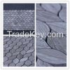 Grey Wood leaf shape M...