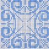 Mosaic pattern glass m...