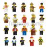 20pcs/lot The Movie mini figures block toys Sim city residents The Mov