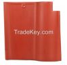 Spanish clay roof tiles