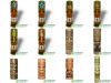 Tiki Totem Poles