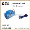 Battery pack for E-sco...